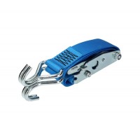 Over centre ratchet straps 3.6m 2000kg - Van Blue