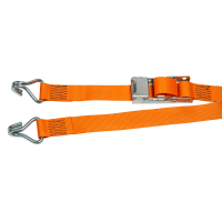Over centre ratchet straps 3.6m 2000kg - Orange