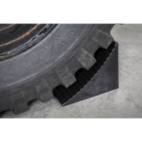 Heavy-Duty Rubber Wheel Chock - Pack Of 4