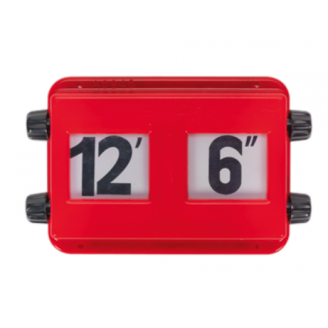 Commercial Vehicle Height Indicator (Imperial - Ft / Inch)