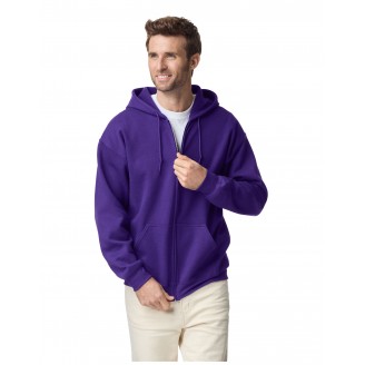 Heavy Blend  Adult Full Zip Hooded Sweatshirt