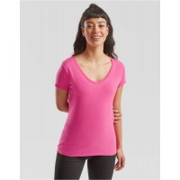 Fruit Of The Loom Ladies 150 V-Neck T