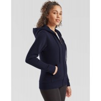 Lady-Fit Hooded Sweat Jacket