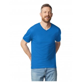 Men's Soft Style V-Neck T-Shirt