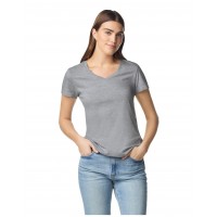 Ladies' Soft Style V-Neck T-Shirt
