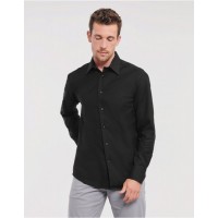 Men's Long Sleeve Easy Care Tailored Oxford Shirt