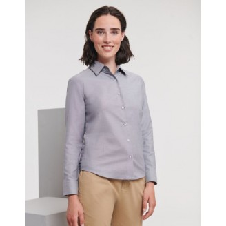 Ladies' Long Sleeve Easy Care Oxford Shirt