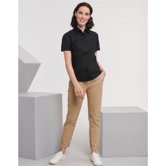 Ladies' Short Sleeve Easy Care Oxford Shirt
