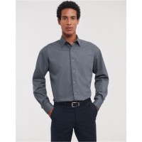 Men's Long Sleeve Easy Care Poplin Shirt