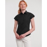 Ladies' Cap Sleeve Easy Care Fitted Shirt
