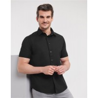 Men's Short Sleeve Easy Care Fitted Shirt