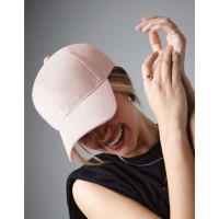 Beechfield Faux Suede 6 Panel Cap