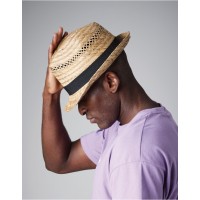 Beechfield Straw Summer Trilby
