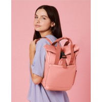 Recycled Mini Twin Handle Roll-Top Backpack
