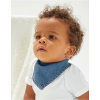 Babybugz Baby Rocks Denim Bandana Bib