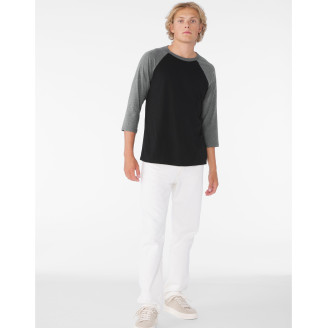 Canvas 3/4 Sleeve Baseball T-Shirt