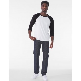 Canvas 3/4 Sleeve Baseball T-Shirt