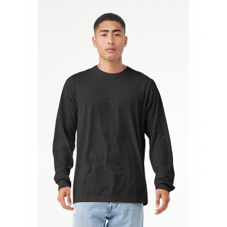 Unisex Heather CVC Jersey Long Sleeve Tee