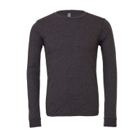 Unisex Heather CVC Jersey Long Sleeve Tee