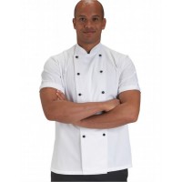 Lightweight Short Sleeve Chefs Jacket