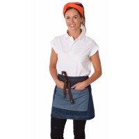 Dennys Contrast Pocket Waist Apron