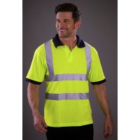 Hi-Vis Short Sleeve Polo Shirt