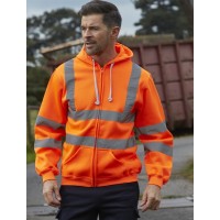 Yoko Hi Vis Zipped Hoodie