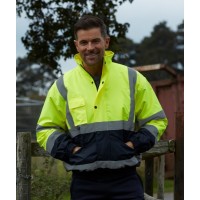 Hi-Vis Two Tone Bomber Jacket