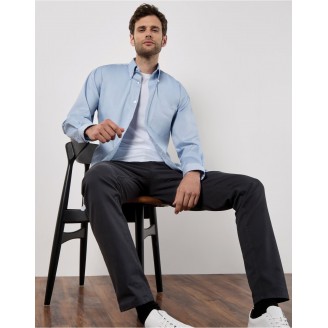 Men's Long Sleeve Corporate Oxford Shirt