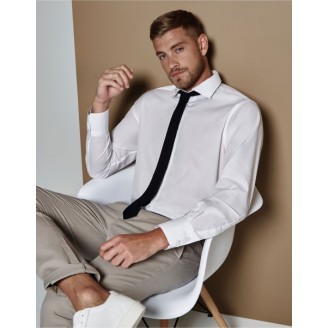 Men's Tailored Fit Long Sleeved Business Shirt