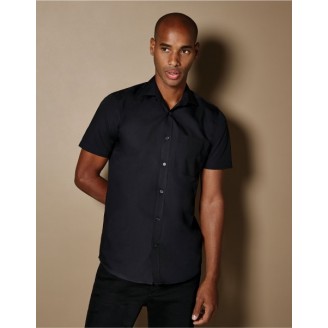 Kustom Kit Mens S/S Poplin Shirt