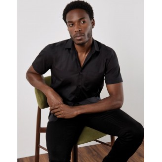 Kustom Kit Mens S/S Poplin Shirt