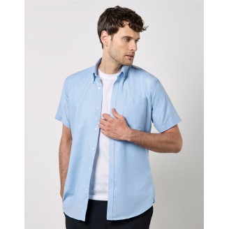 Kustom Kit Mens S/S Slim Fit Shirt