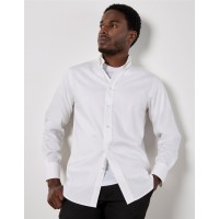 Men's Long Sleeve Tailored Fit Premium Oxford Shirt
