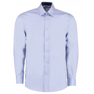 Men's Long Sleeve Contrast Premium Oxford Shirt