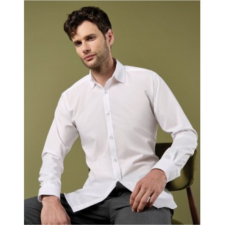 Kustom Kit Slim Fit L/S Business Shirt