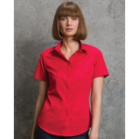 Kustom Kit Womens S/S Poplin Shirt