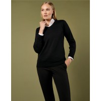 Ladies' Arundel Long Sleeve V-Neck Sweater