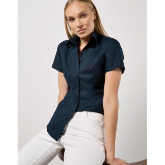 Ladies' Workwear Oxford Short Sleeve Shirt