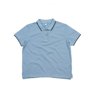 Mantis Womens Tipped Polo Shirt