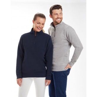 Unisex Organic 1/4 Zip Sweat