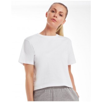 Women's Organic Cropped Heavy T