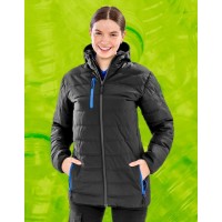 Black Compass Padded Winter Jacket
