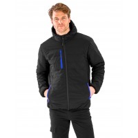 Black Compass Padded Winter Jacket