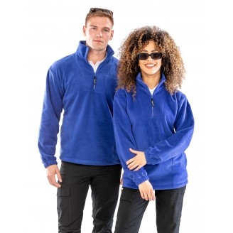 Unlined Active 1/4 Zip Fleece Top