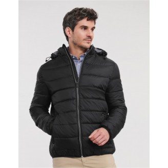 Russell Mens Hooded Nano Jacket