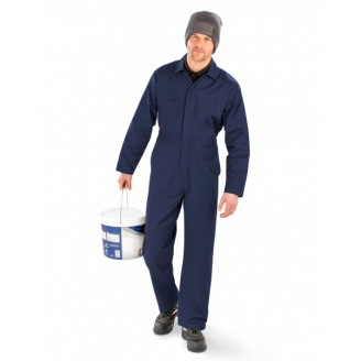 Action Overall with zip front