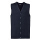 Russell Collection Mens S/Less Cardigan