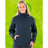 Women's Recycled 3-Layer Printable Softshell Jacket