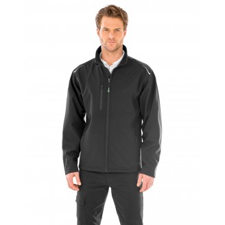 Recycled 3-Layer Printable Softshell Jacket